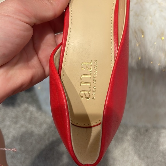 a.n.a Red Heels (size 7) - Picture 5 of 8